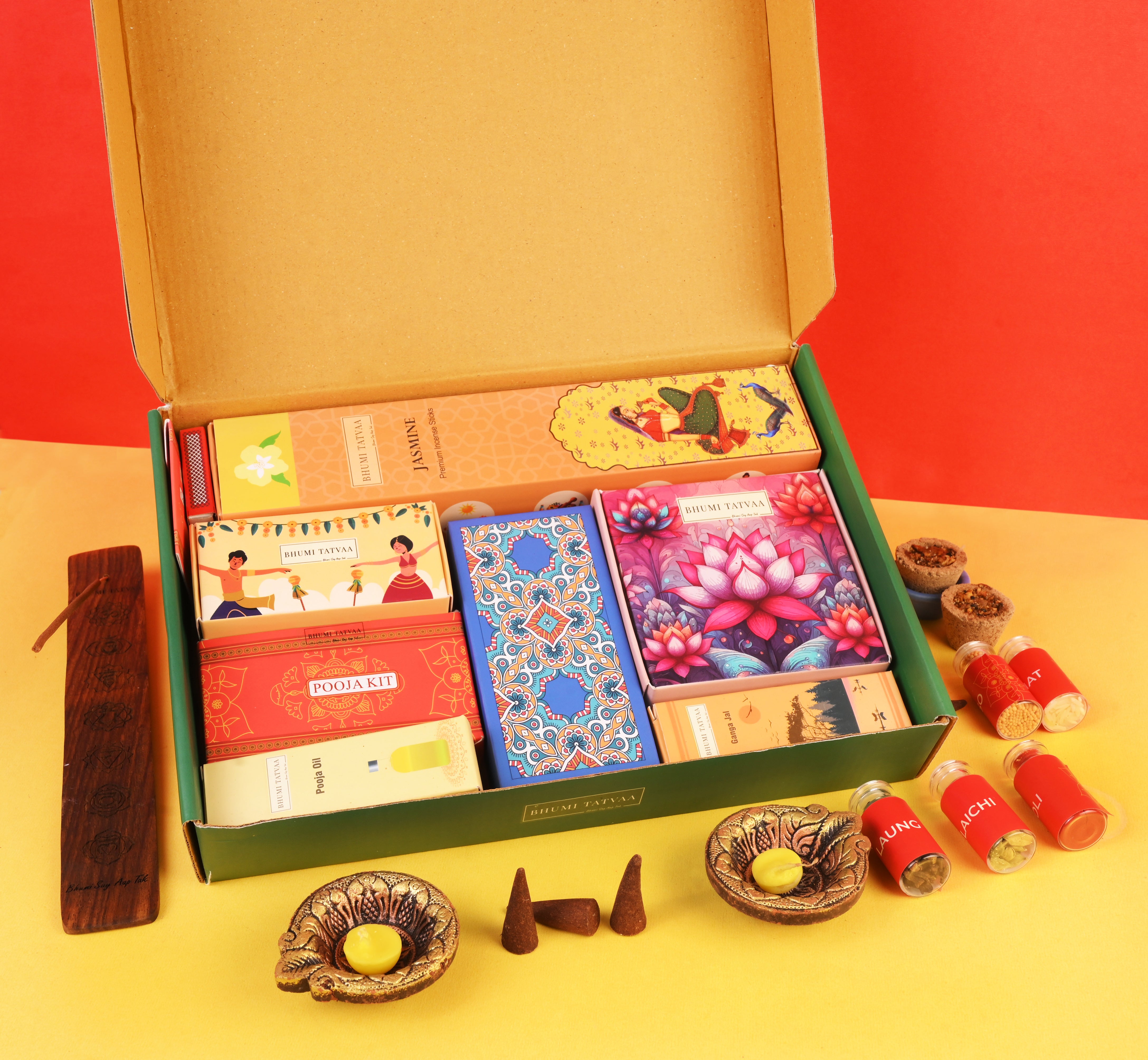 Virasat Box – Compact Pooja & Festival Essentials Set - VIII
